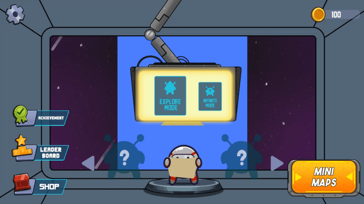 런3-게임하기-메인-화면