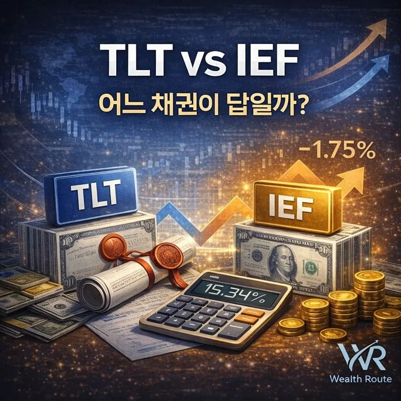 썸네일. TLT vs IEF 어느 채권이 답일까?