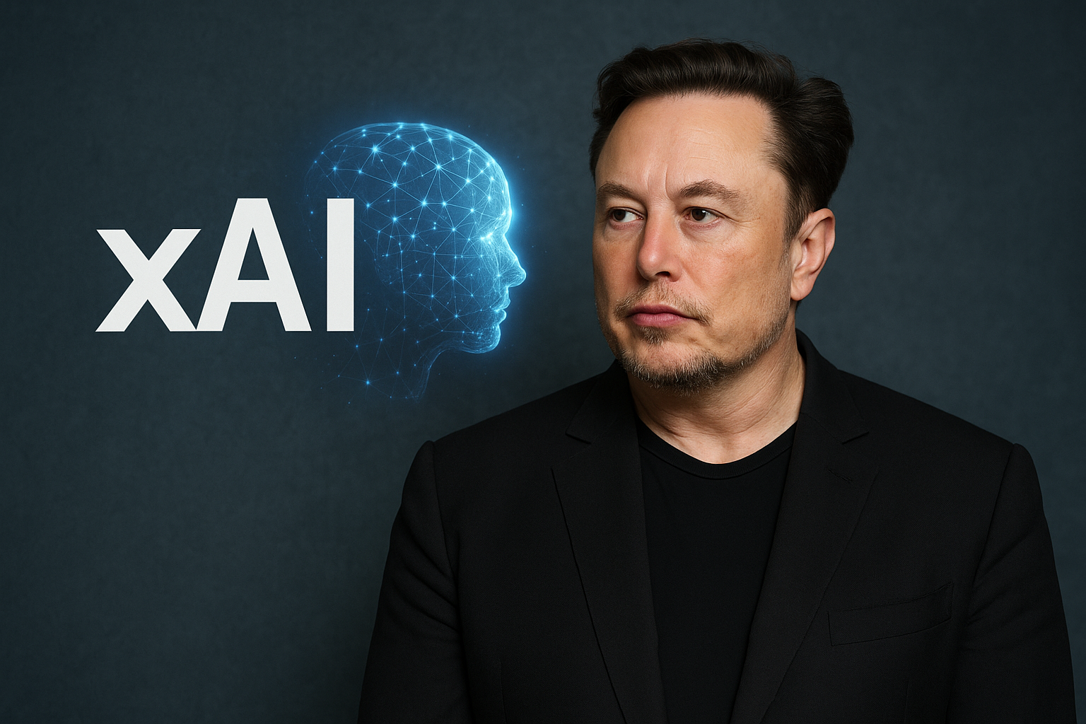 일론 머스크의 xAI (생성형 AI 이미지)