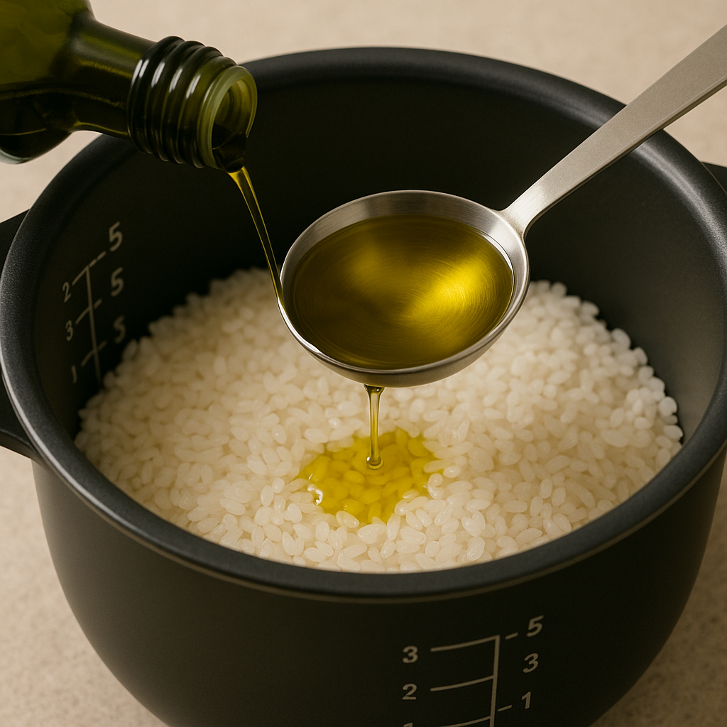 올리브유-밥지을때한스푼