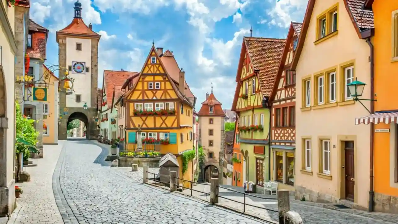 로맨틱 가도 여행 로텐부르크 하르부르크 성 뮌헨 출발 독일