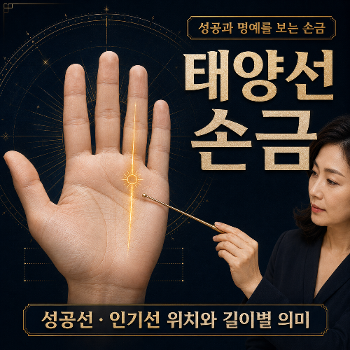 태양선_손금
