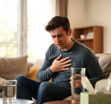 가래끼고숨찰때대처방법관련그림