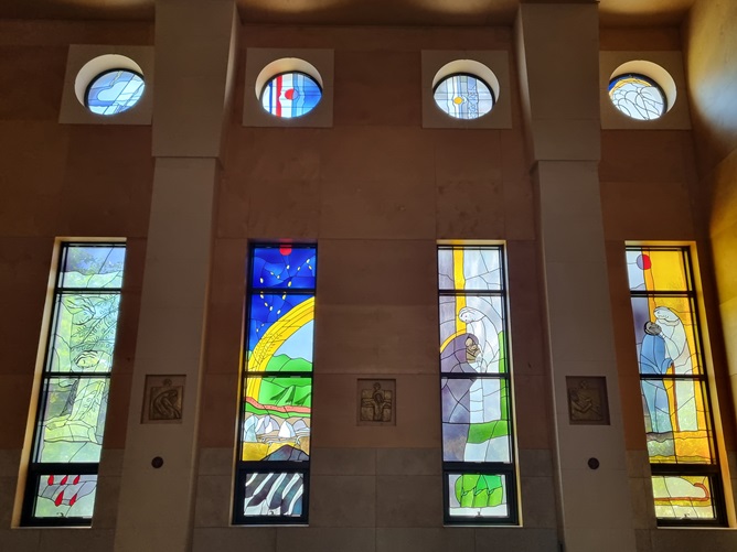 인천 송현동성당 스테인드글라스