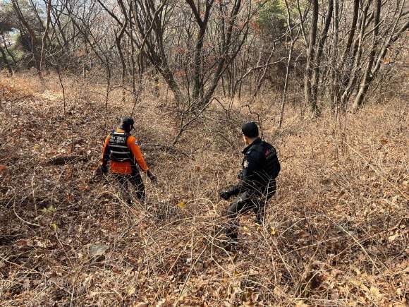 계양산 일대 수색 나흘째