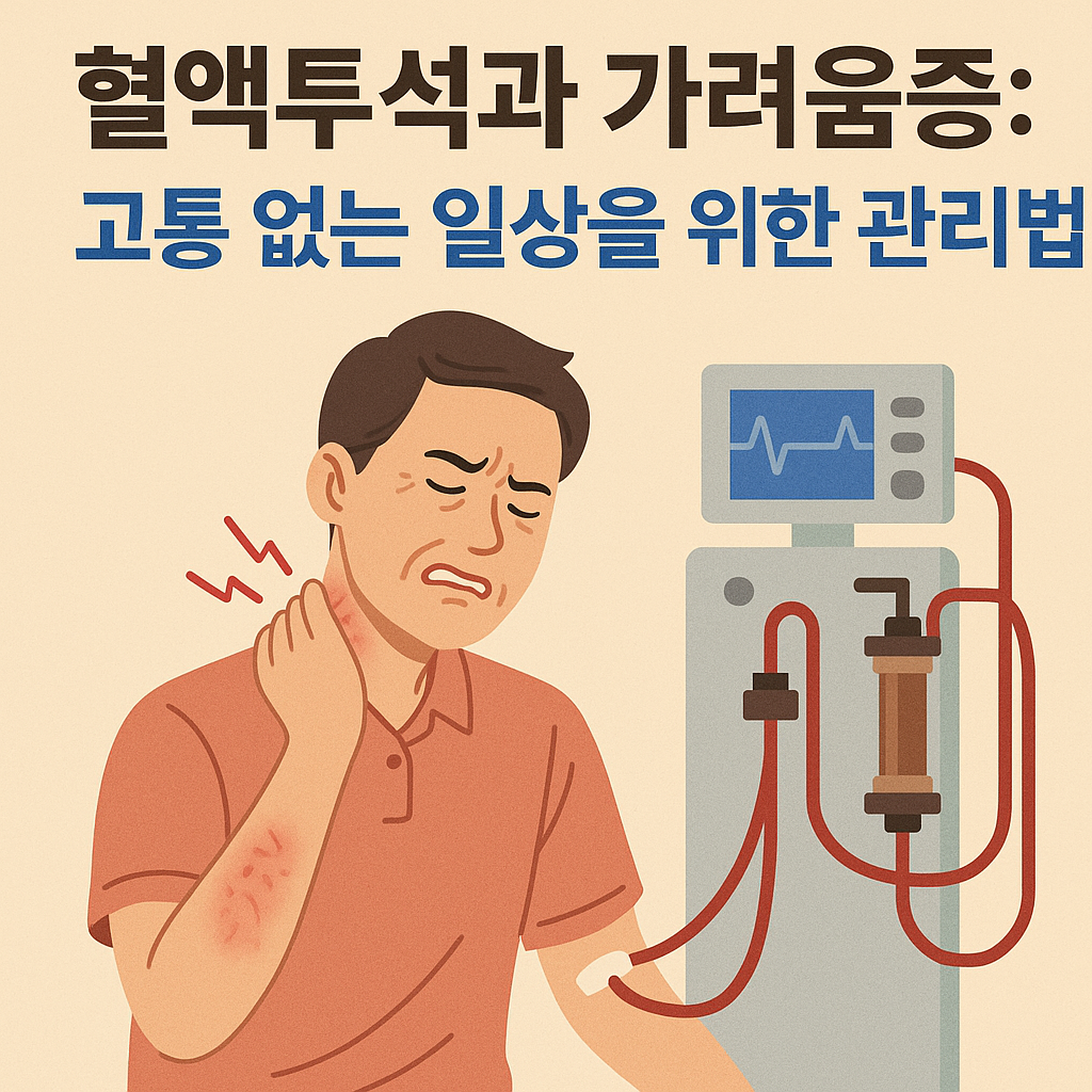 혈액투석과 가려움증: 고통 없는 일상을 위한 관리법