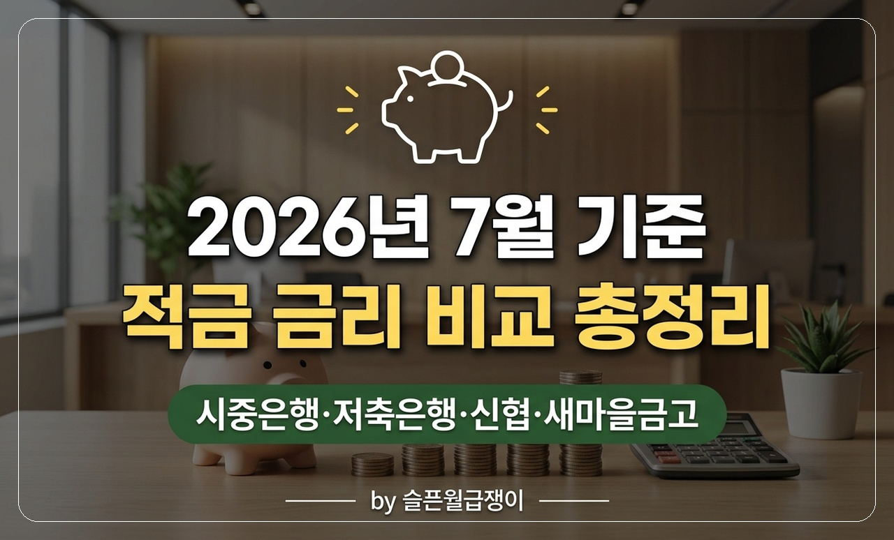 2026 적금 금리 비교 썸네일