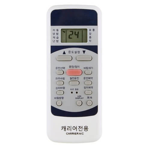 캐리어 에어컨 에러코드