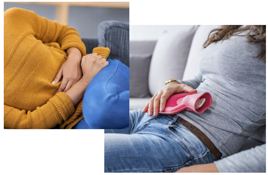 여자 오른쪽 골반 통증1