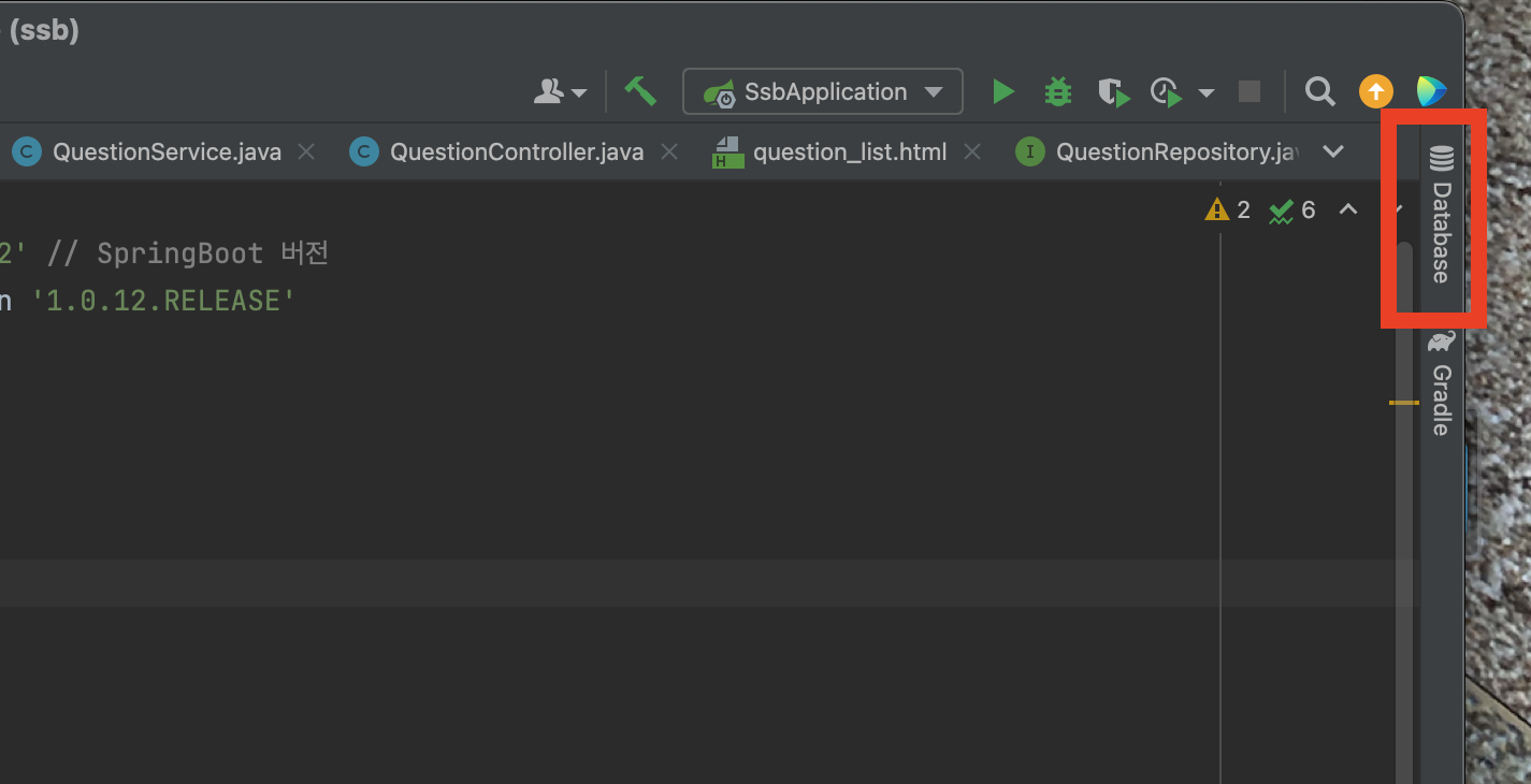 IntelliJ DB Tool 사용법