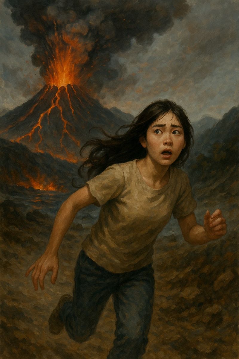 화산이 폭발하는 꿈 해몽 – 억눌린 감정의 분출