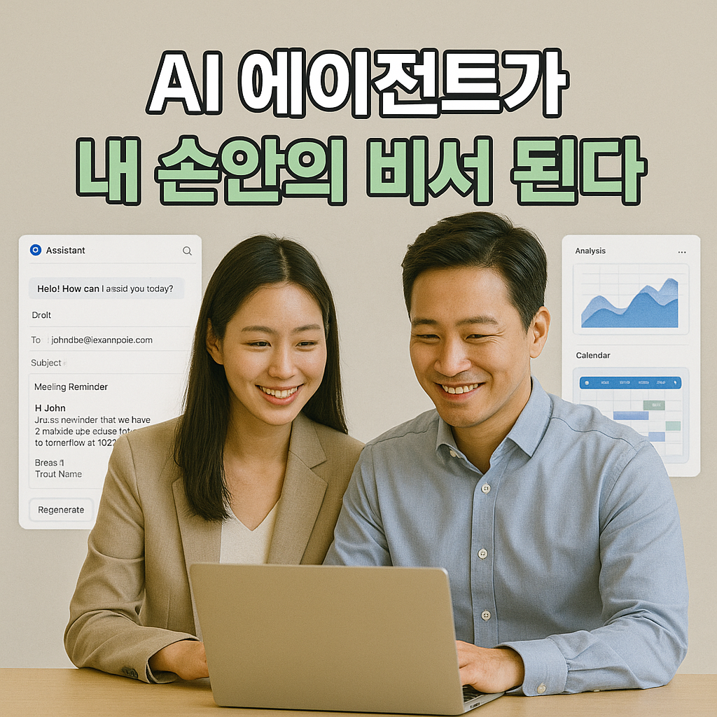 AI 에이전트를 활용해 업무를 자동화하는 직장인