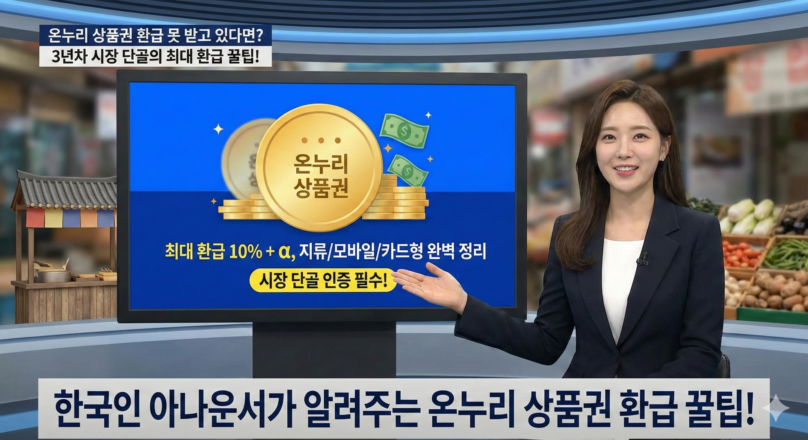 온누리 상품권 환급 못 받고 있다면 3년차 시장 단골이 알려주는 최대 환급 꿀팁