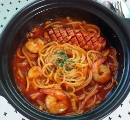 얼큰 해장 파스타