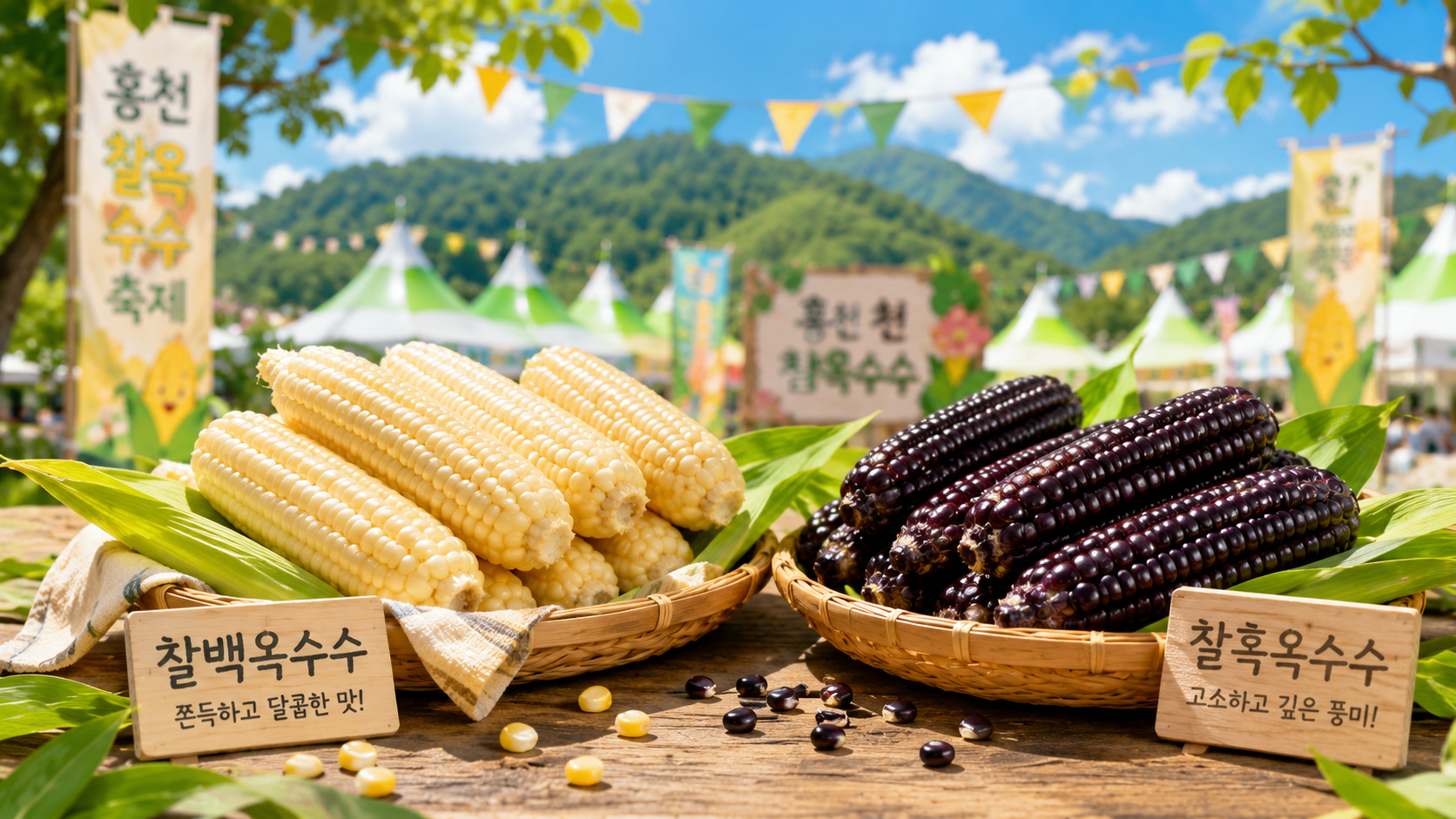2026 홍천 찰옥수수 축제 일정&middot;주차&middot;가격 총정리｜토리숲 여름 먹거리 여행