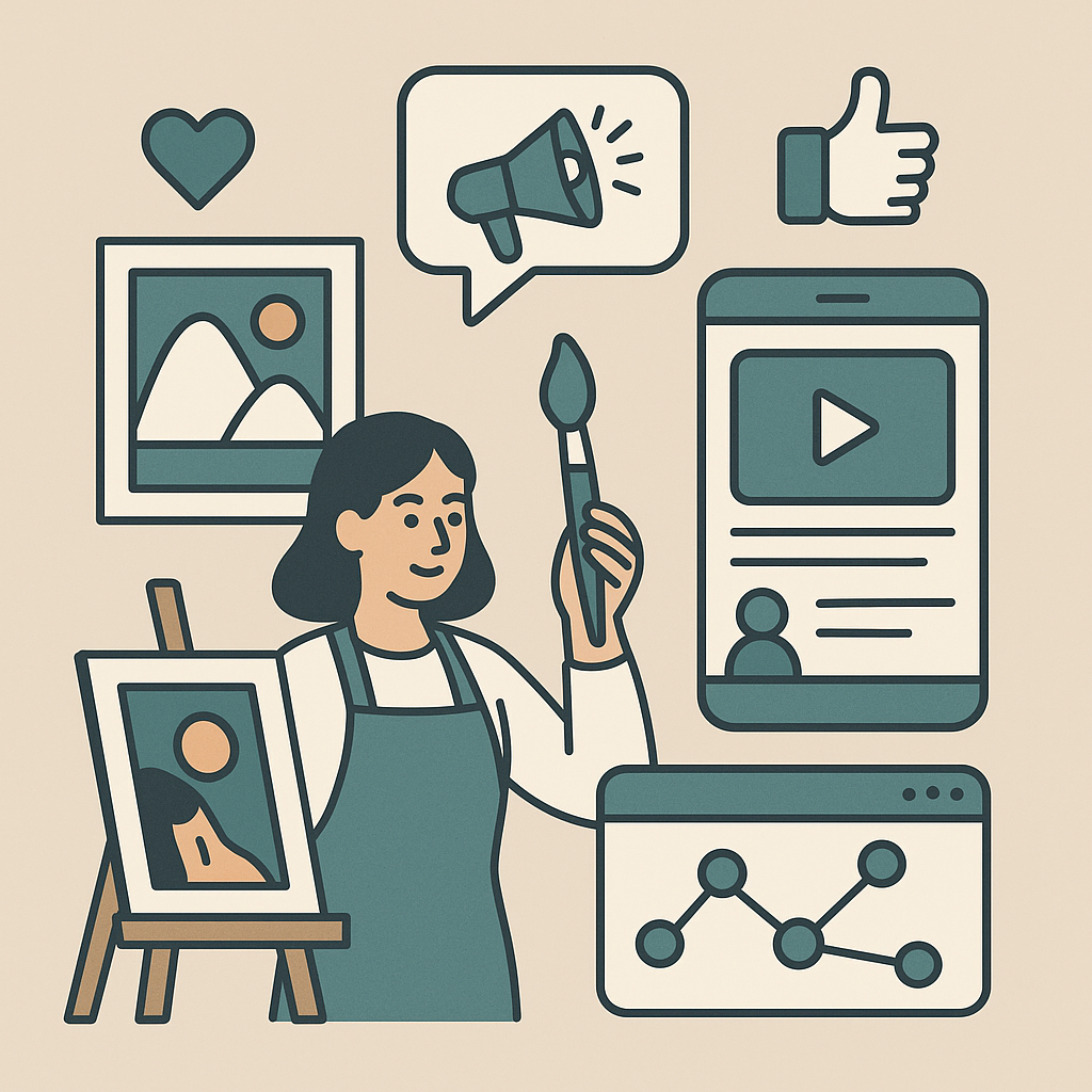 예술가를 위한 자기 홍보 전략