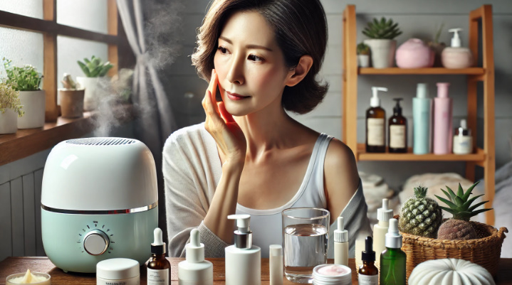 환절기 피부 건강 유지법 관련 이미지