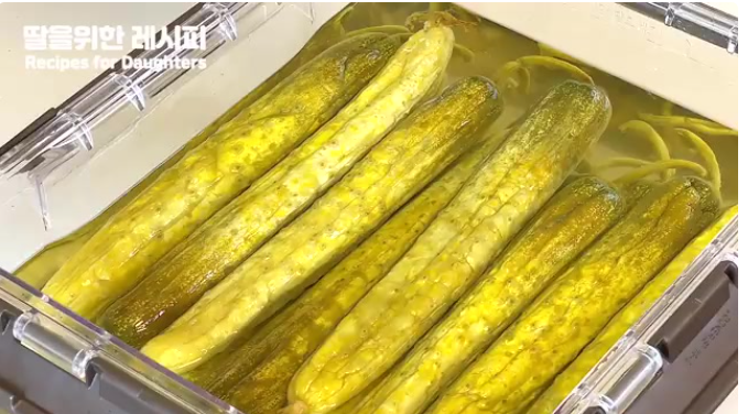 전통오이지 사진