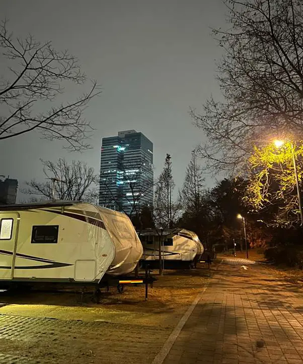 광교호수공원 가족캠핑장