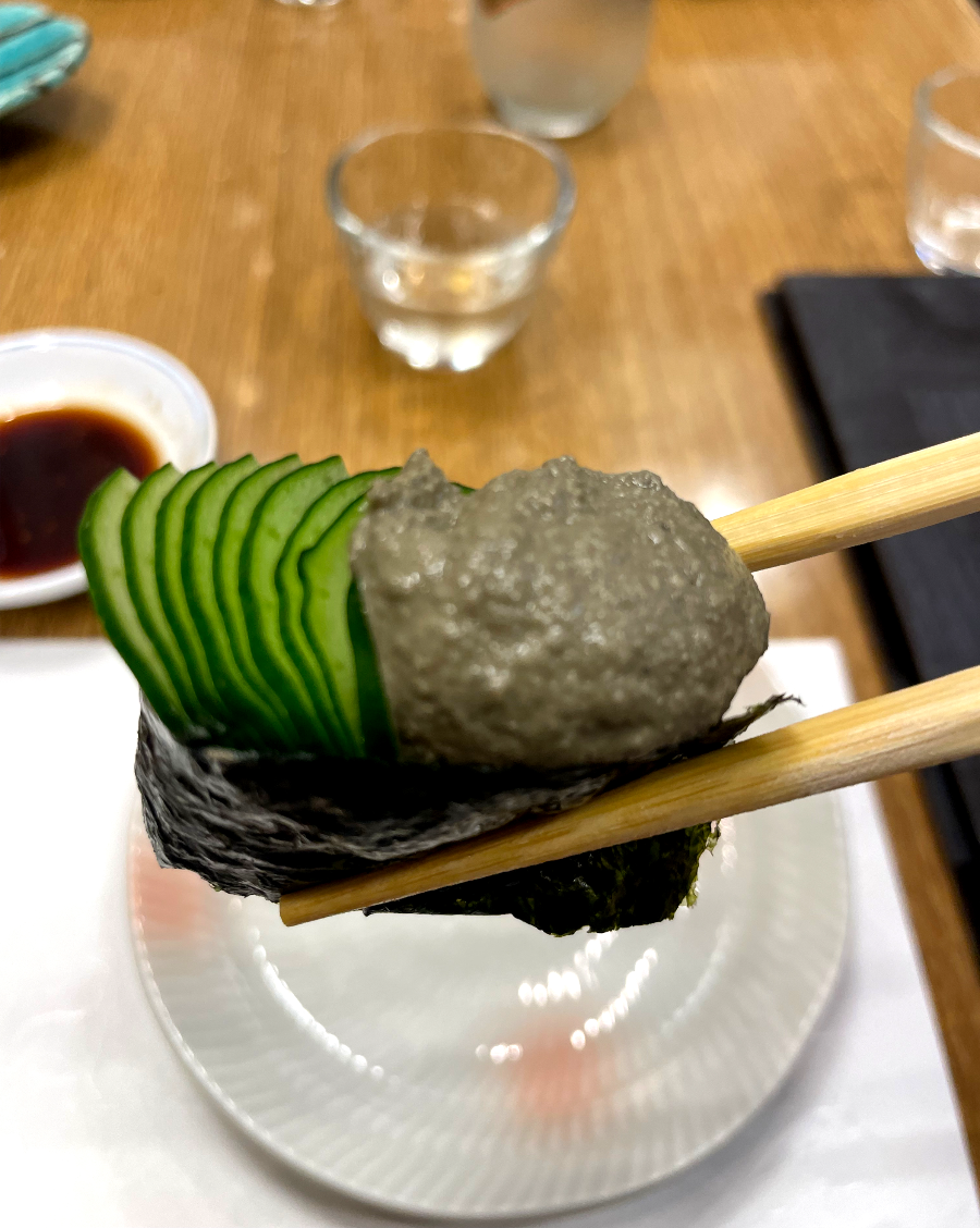 스시 이나호 대게내장초밥