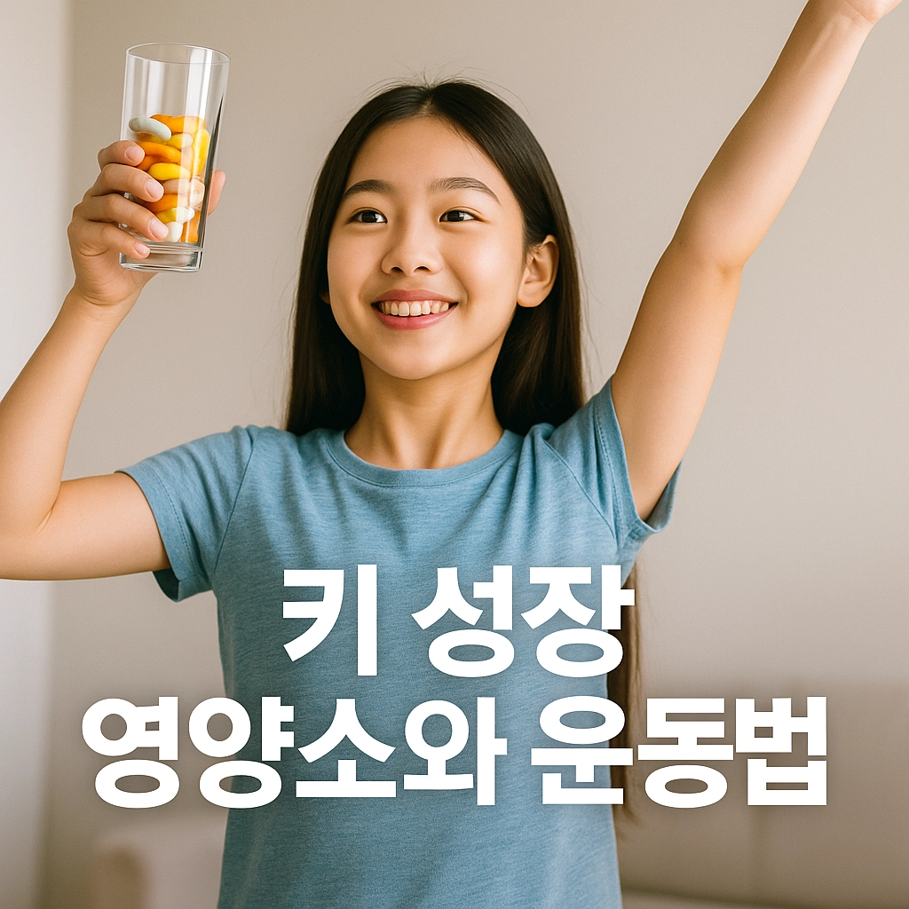 키 성장 영양소와 운동법