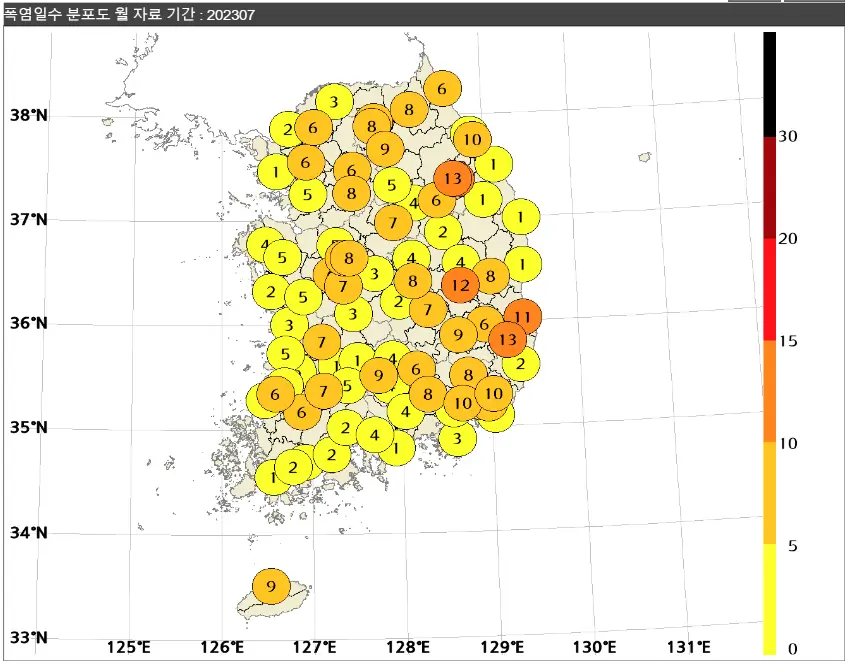 2023-7월-폭염-일수