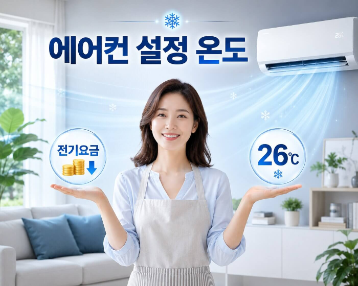 에어컨 설정 온도