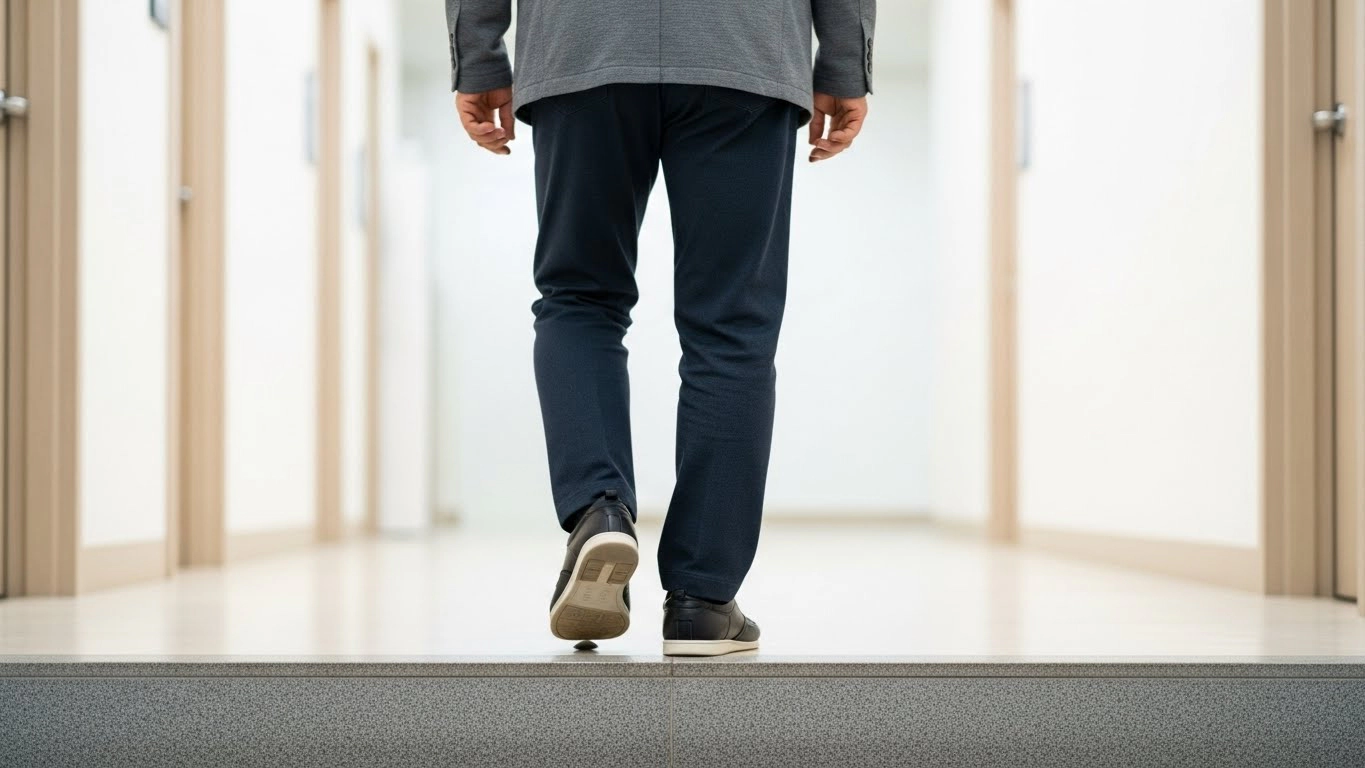 협착증 치료법 발끌림