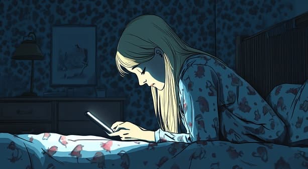 수면 위생 관리와 뇌 회복 (잠들기 전 스마트폰 차단)