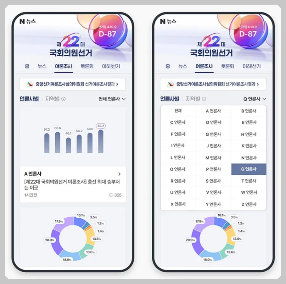 총선 페이지 - 바로가기
