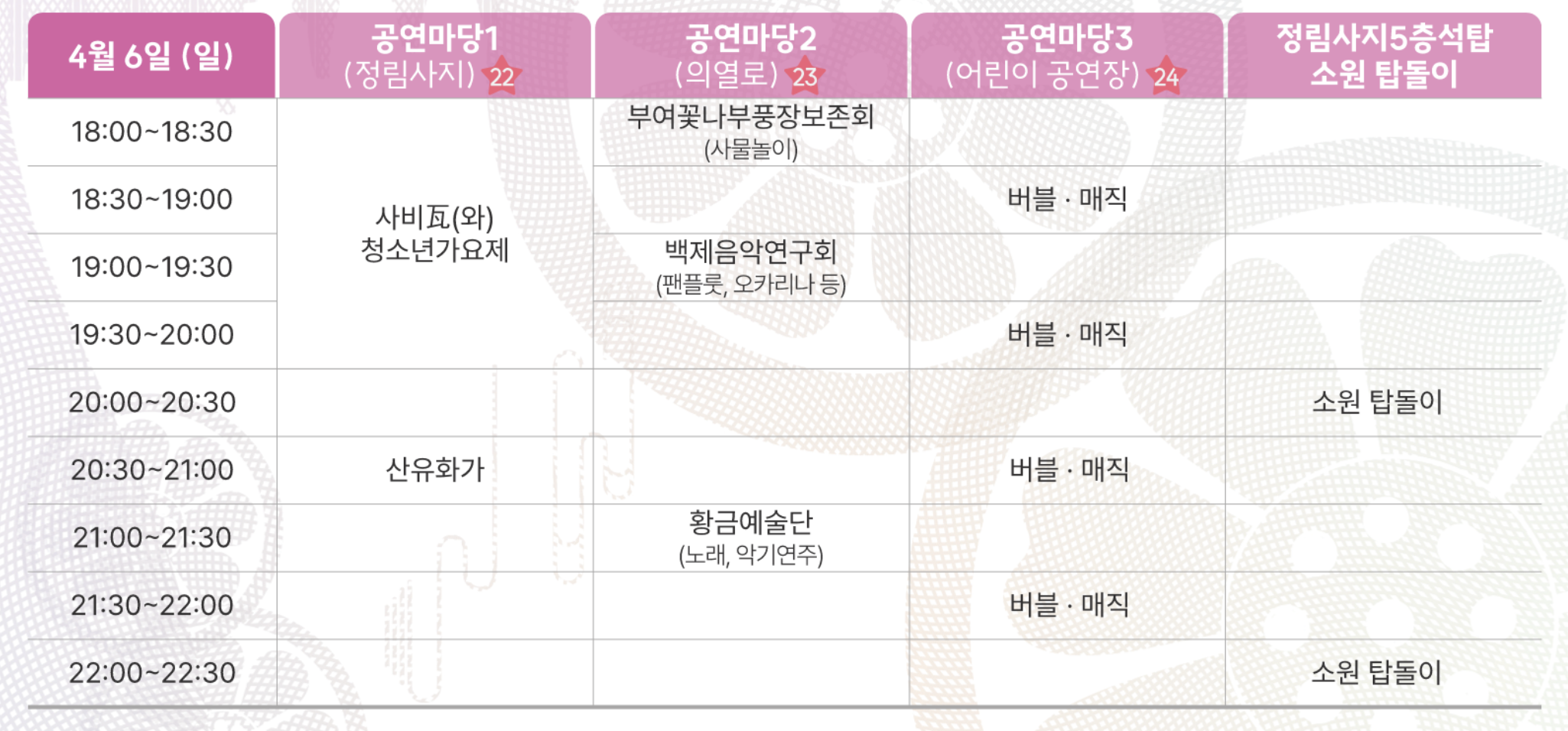 부여국가유산야행 