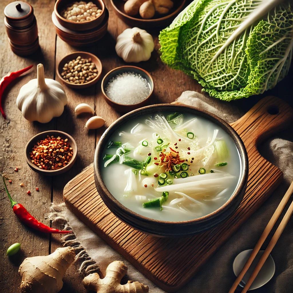 백김치 국물만들기