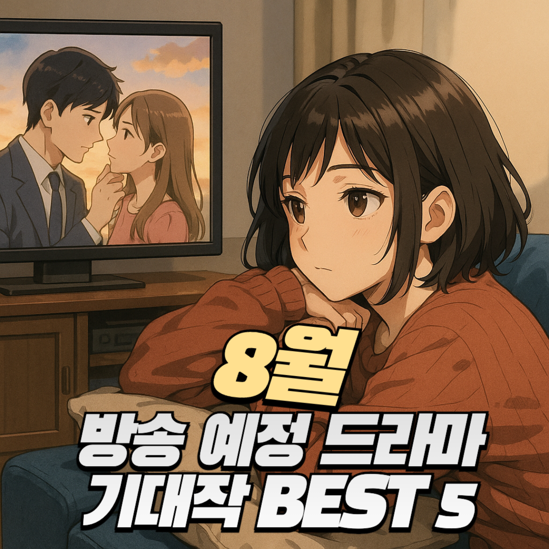 8월방송예정_한국드라마_기대작_BEST5