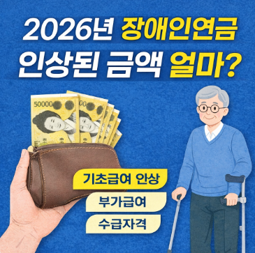 2026년 장애인연금