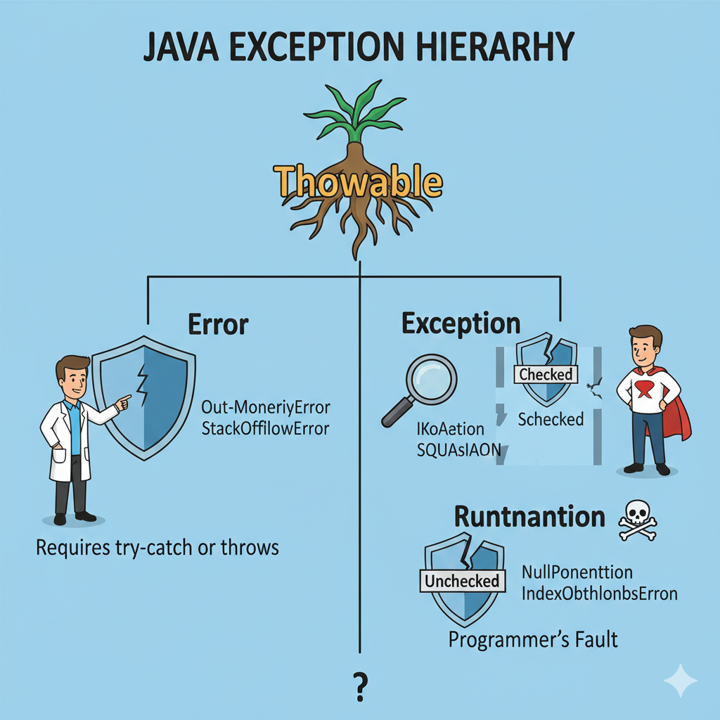자바 예외 계층 구조