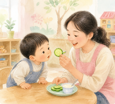 재미있는 소리 들려줄까?(AI생성 이미지)