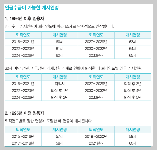 공무원연금관리공단 홈페이지