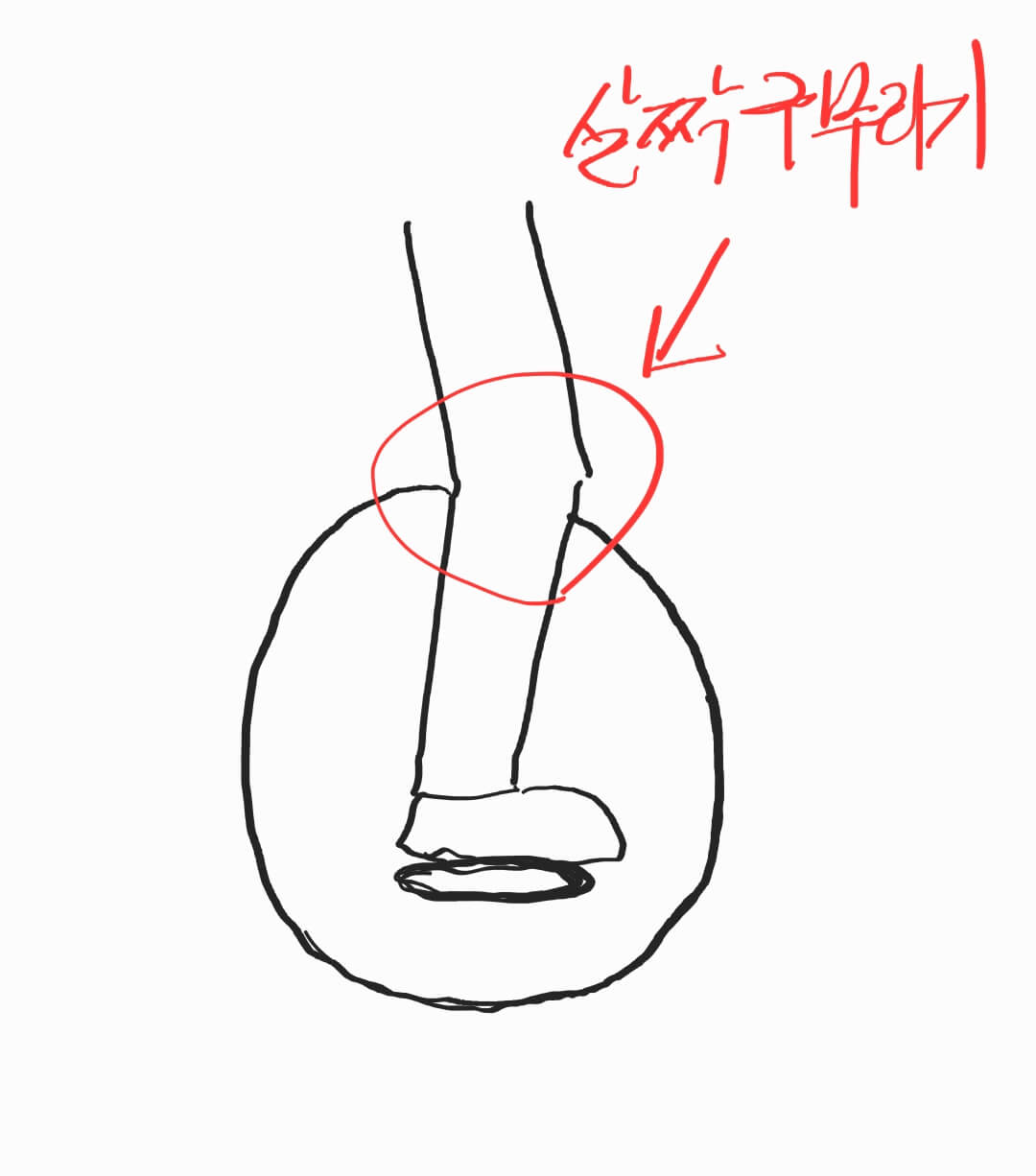 전동휠-주행시-무릎-구부리기