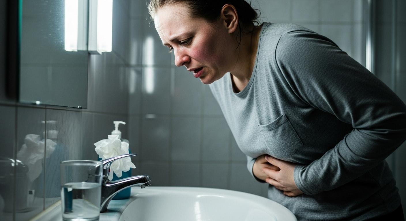 a형 독감 증상 메스꺼움