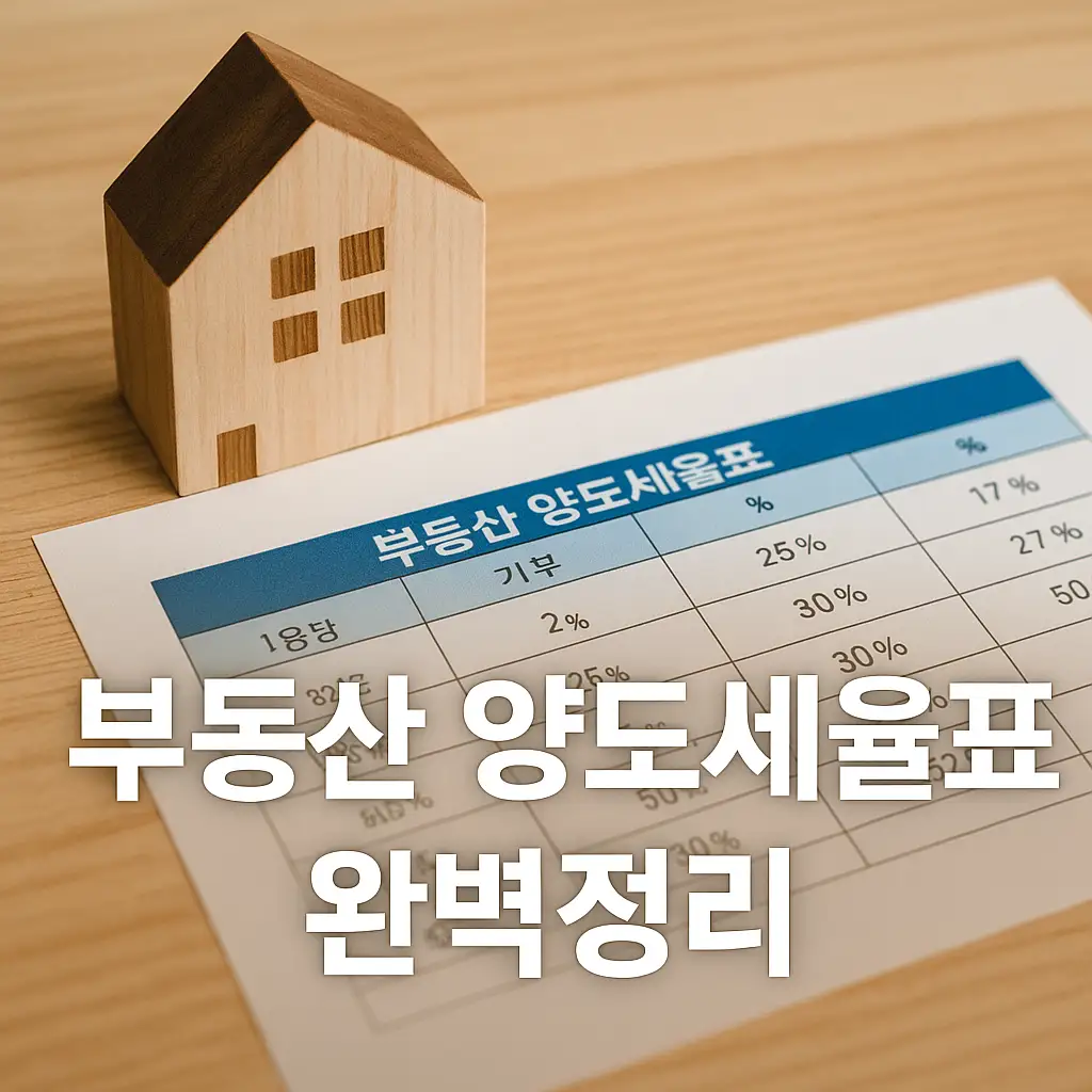 🏬 상가&middot;오피스텔 양도세율