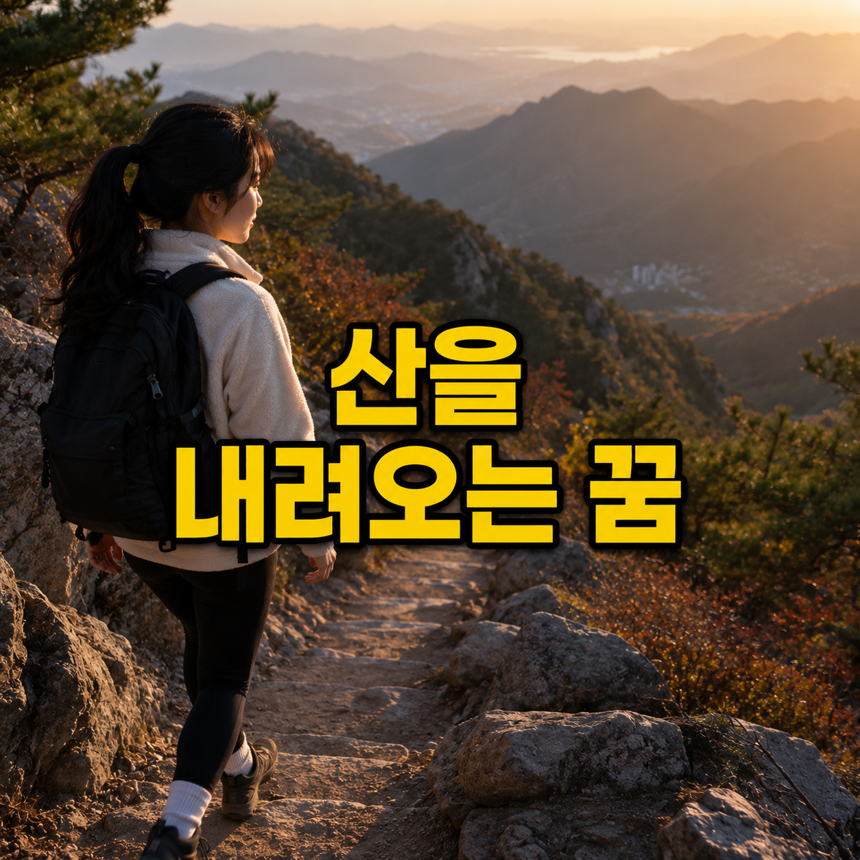 산을 내려오는 꿈