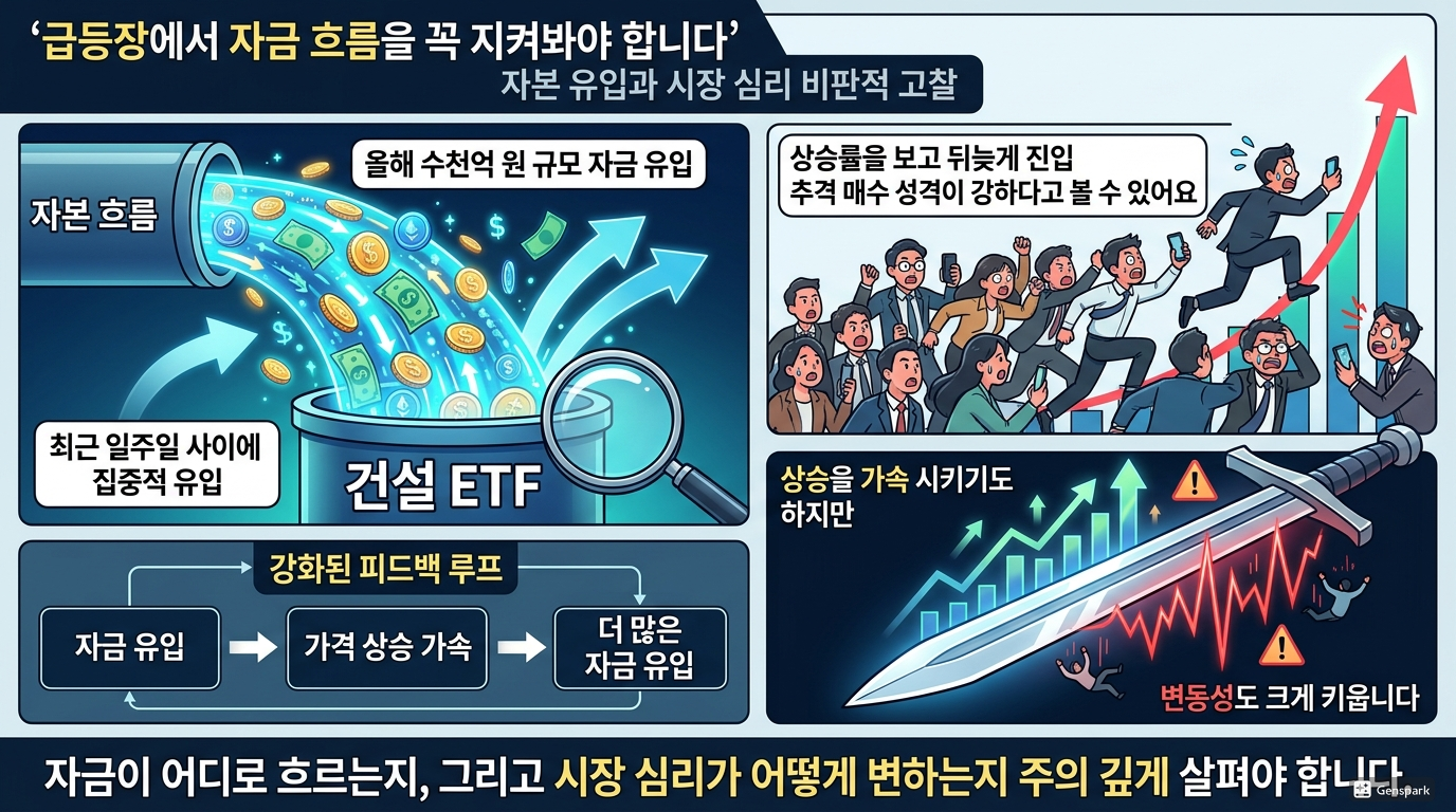 자금 유입과 시장 심리