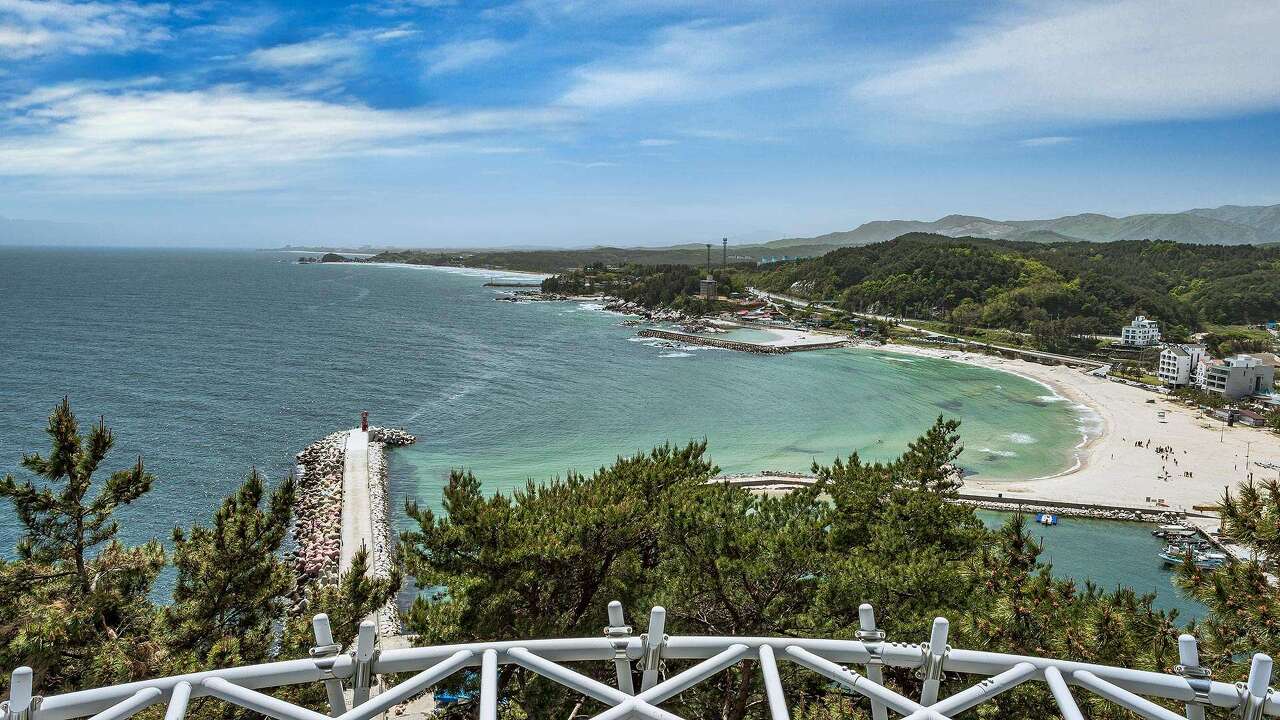 죽도 전망대 풍경