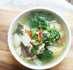 도다리 쑥국 사진