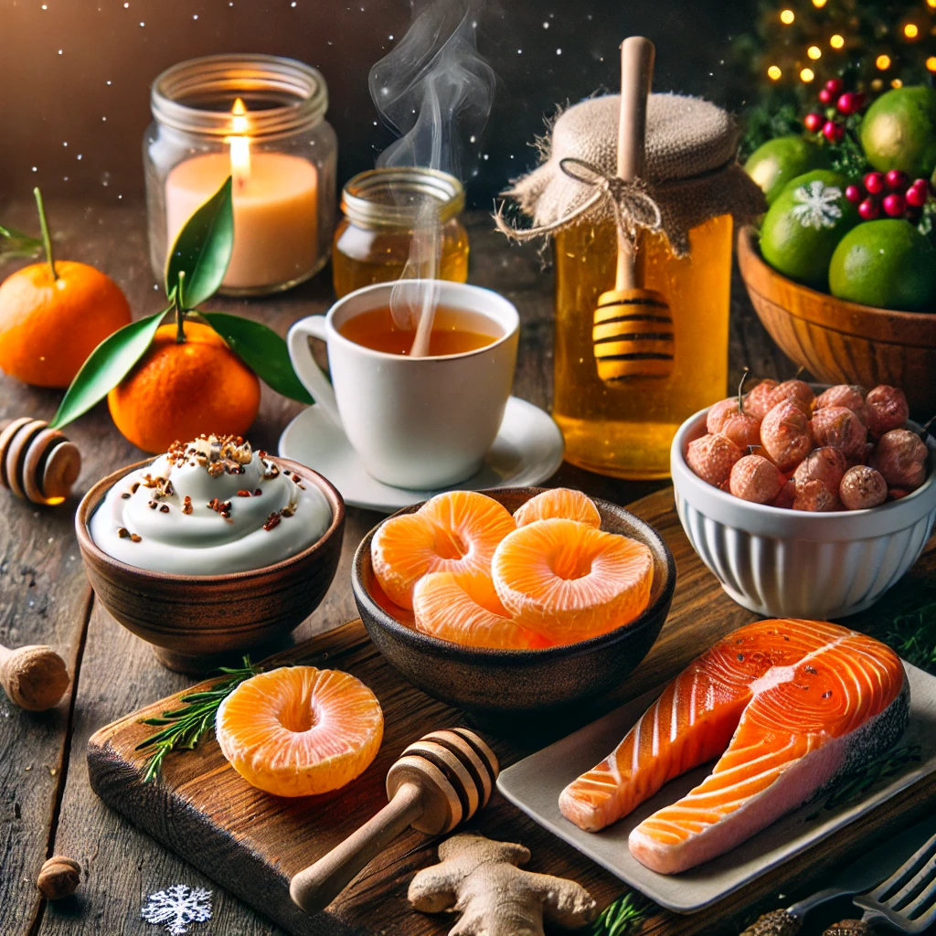 아이들의 면역력을 높이는 겨울철 음식