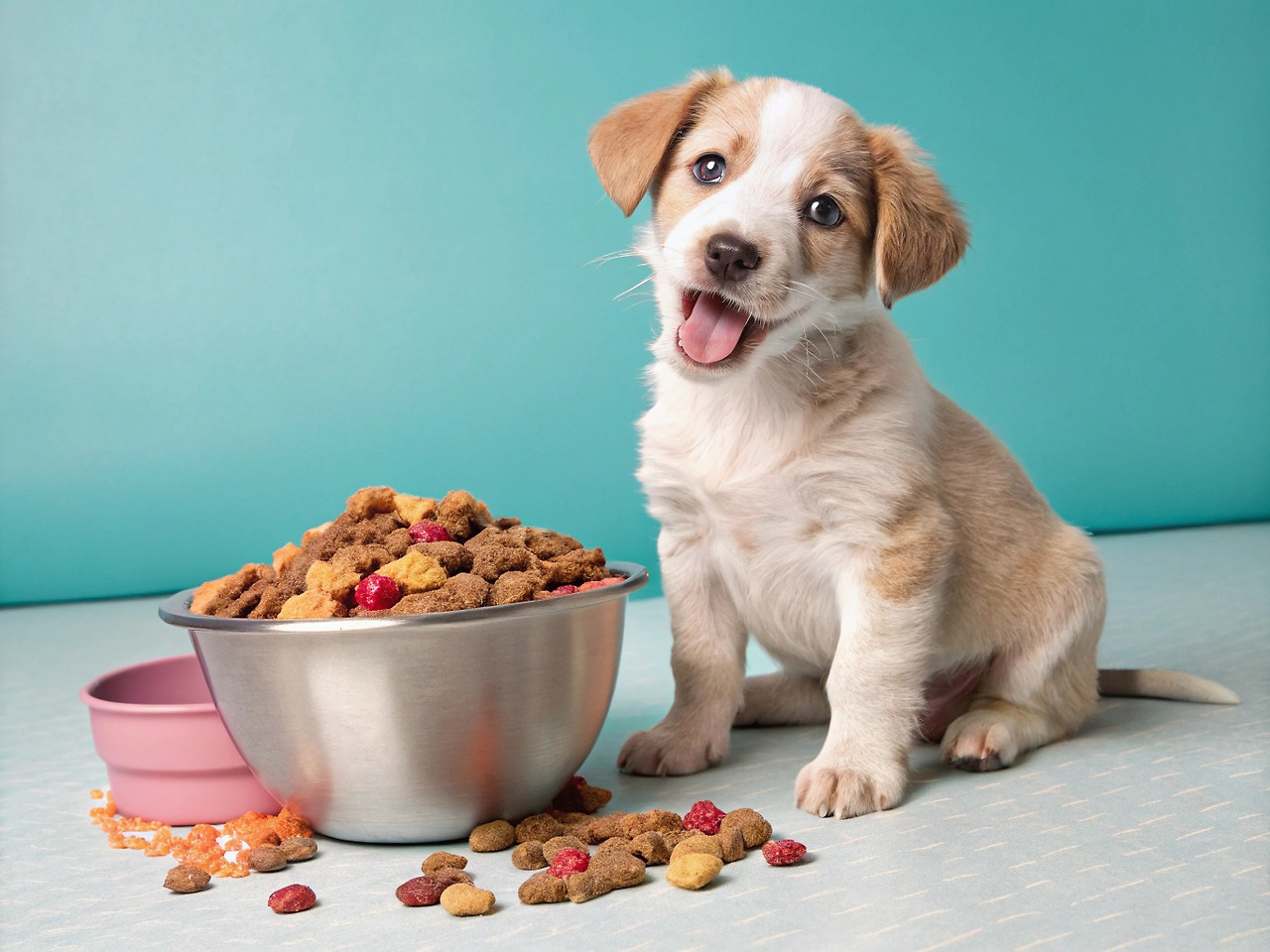 강아지사료급여시간