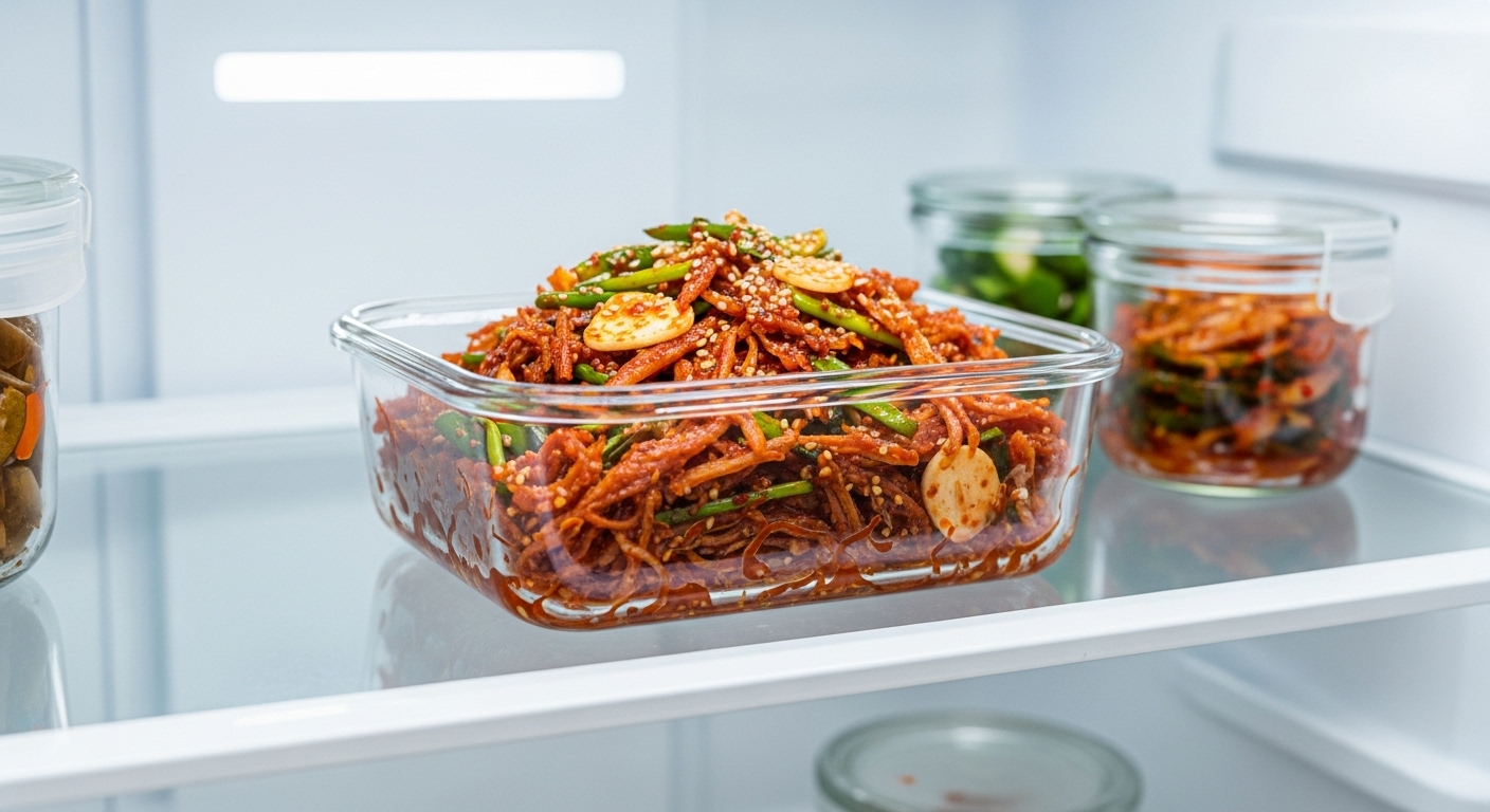 황태채 무침 만드는 법