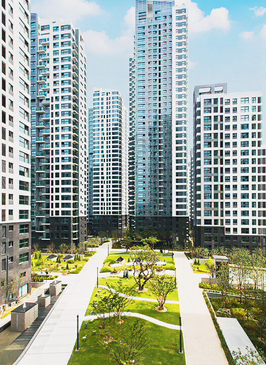 아크로리버파트 아파트 전경