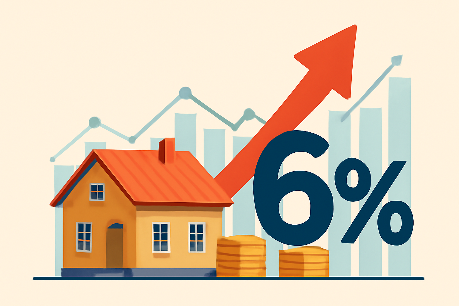 주담대 금리 6% 시대 재도래&hellip; 2년 만의 급등 원인과 앞으로의 전망 총정리 관련 사진