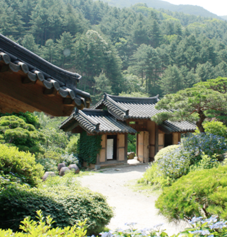 아침고요수목원 정원